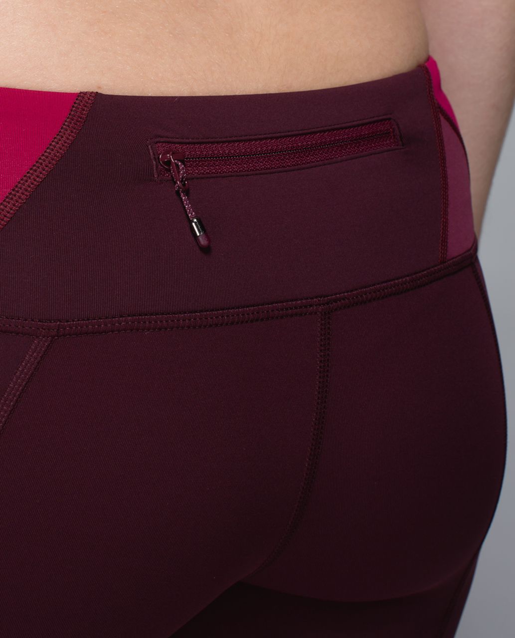 Lululemon Run:  Inspire Crop II - Bordeaux Drama / Fa14 Quilt 25 / Bordeaux Drama