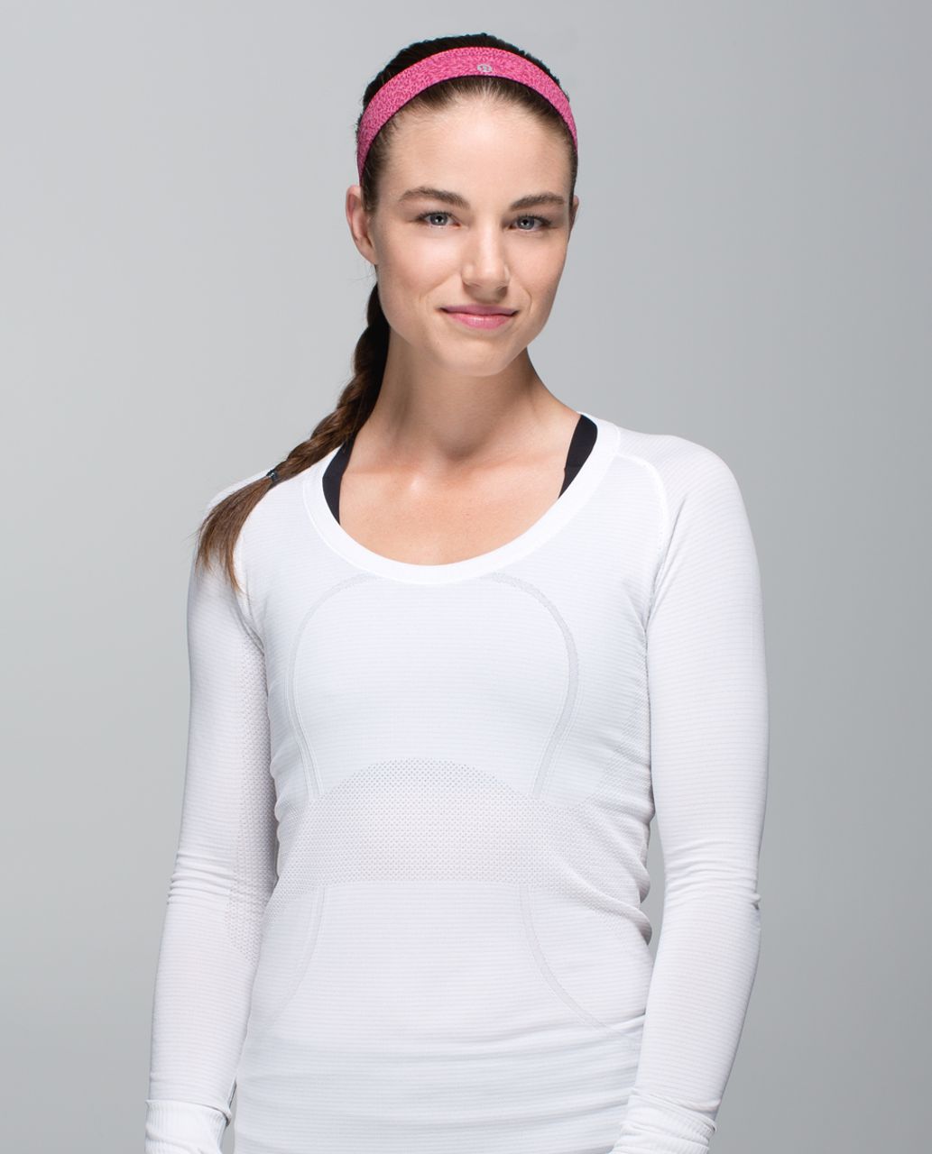 Lululemon Swiftly Headband - Heathered Bumble Berry