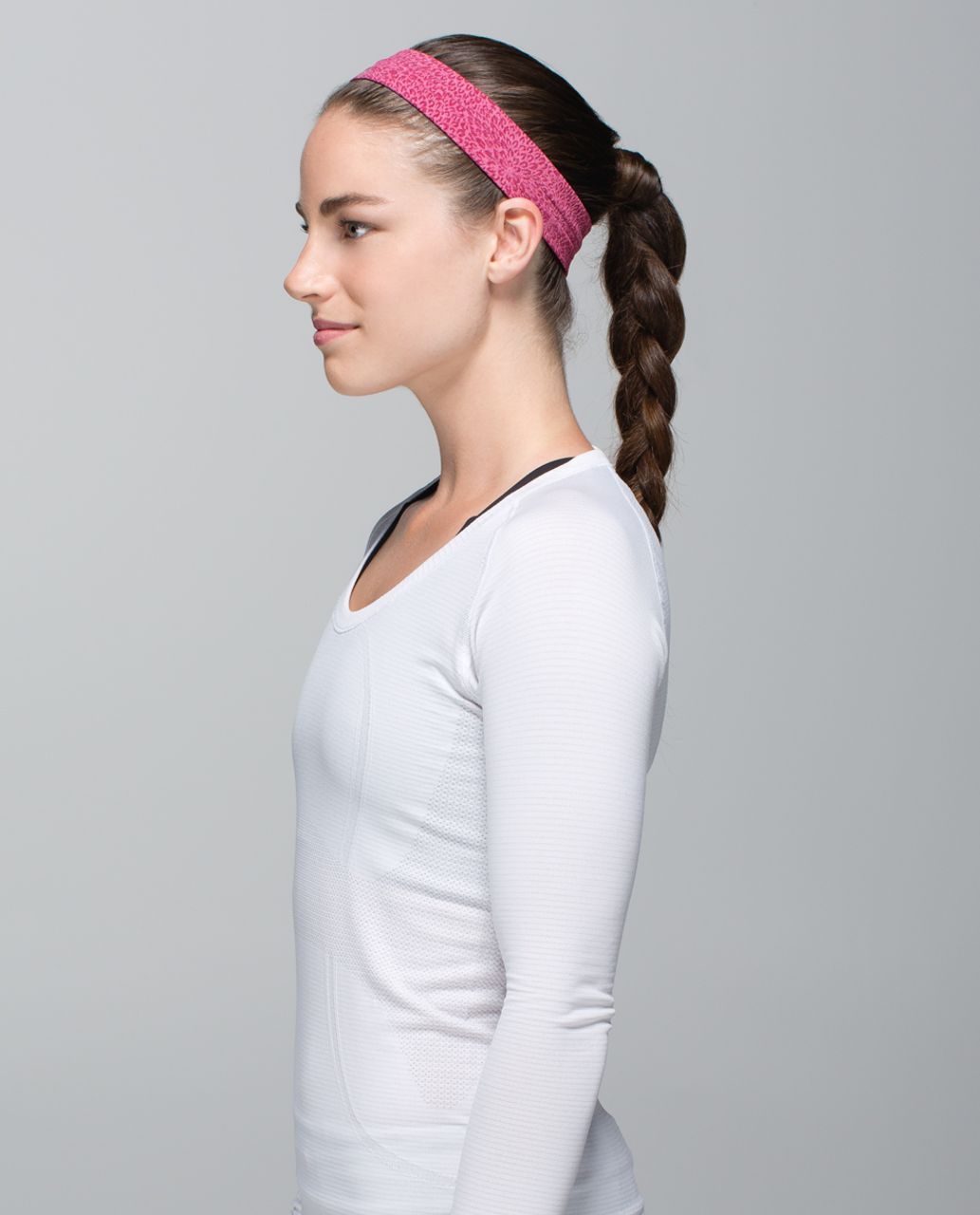 Lululemon Swiftly Headband - Heathered Bumble Berry