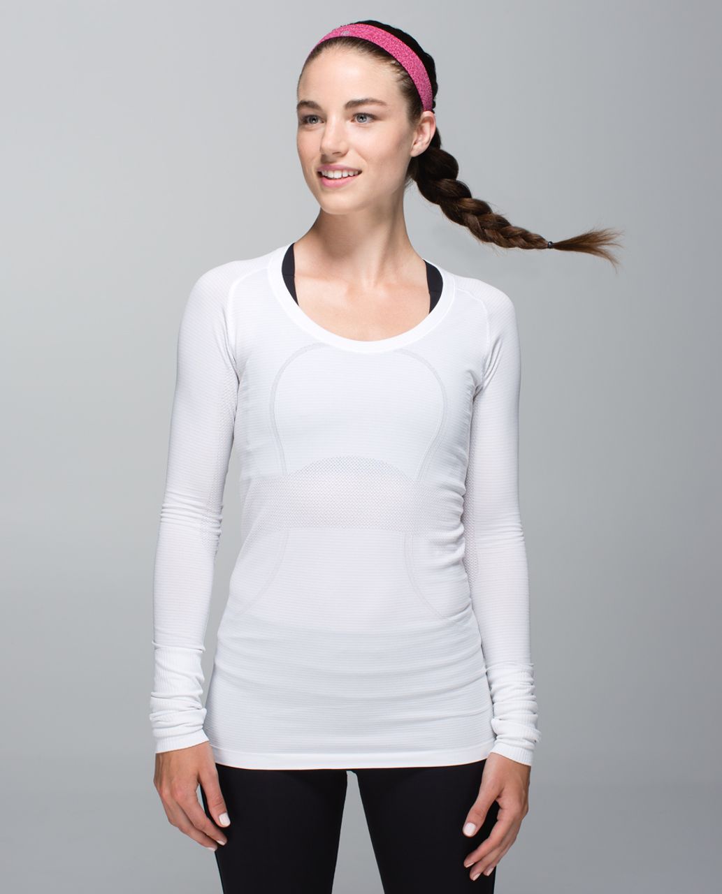 Lululemon Swiftly Headband - Heathered Bumble Berry