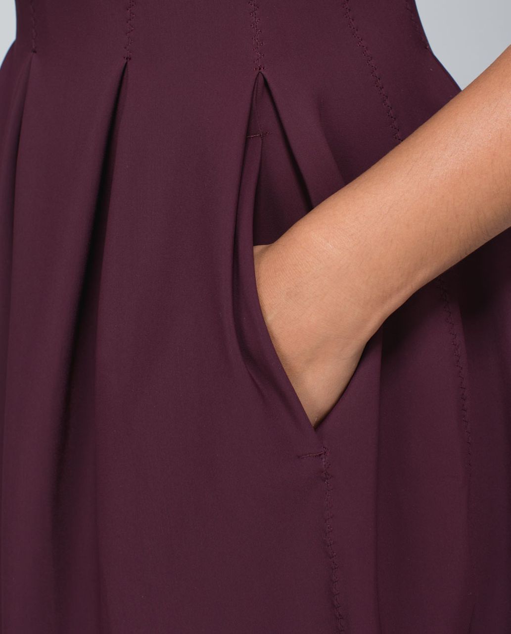 Lululemon Here To There Dress - Bordeaux Drama - lulu fanatics