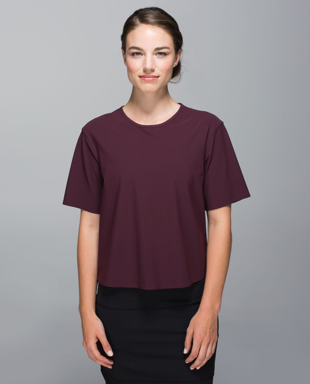 Lululemon Good To Go Tee - Bordeaux Drama