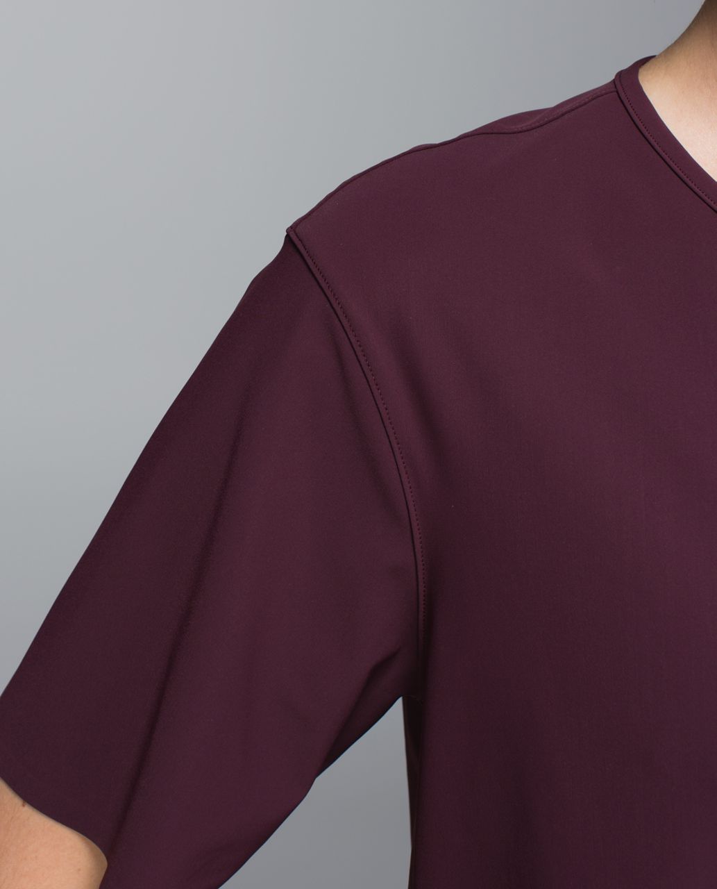 Lululemon Good To Go Tee - Bordeaux Drama