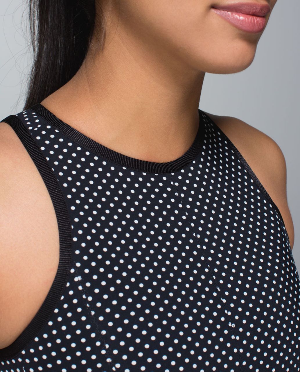 Lululemon Here To There Dress - Biggy Dot Printed Black Ghost / Black