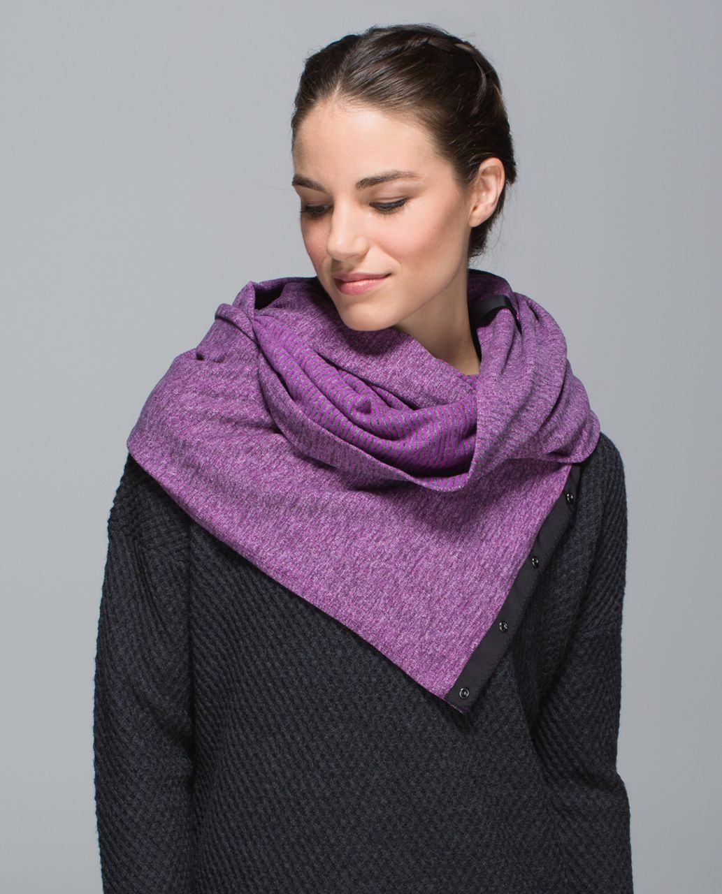 lululemon vinyasa scarf purple