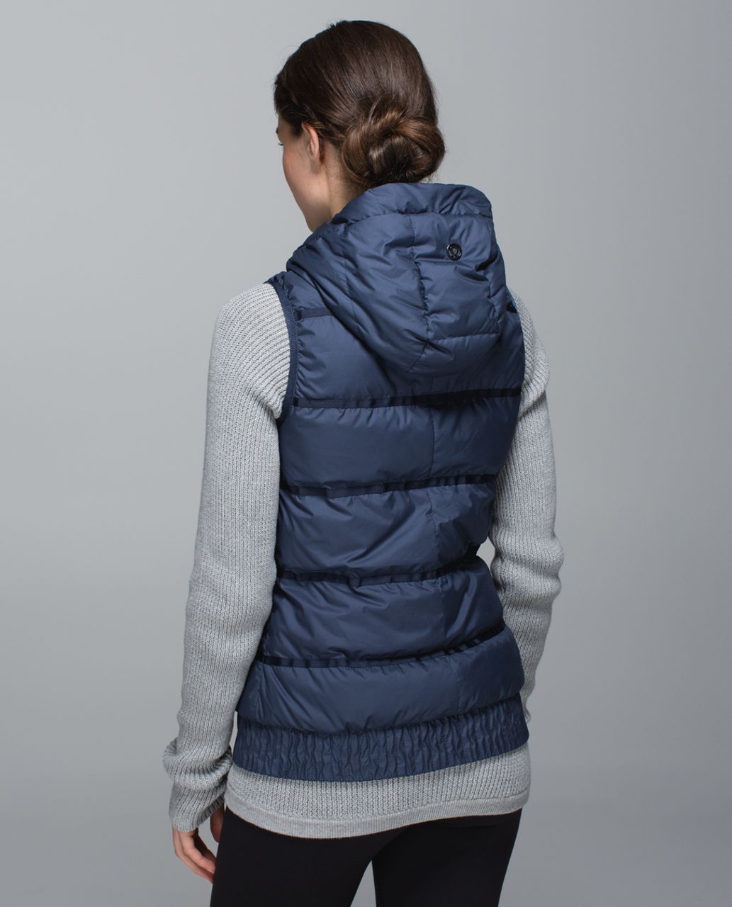 Lululemon Chilly Chill Puffy Vest - Inkwell / Exploded Sashico Star Inkwell Ghost