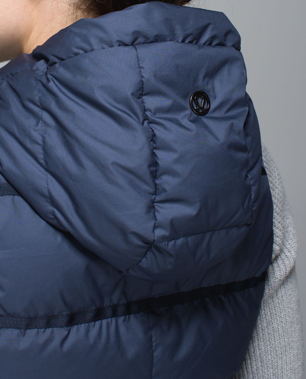 Lululemon Chilly Chill Puffy Vest - Inkwell / Exploded Sashico Star Inkwell Ghost