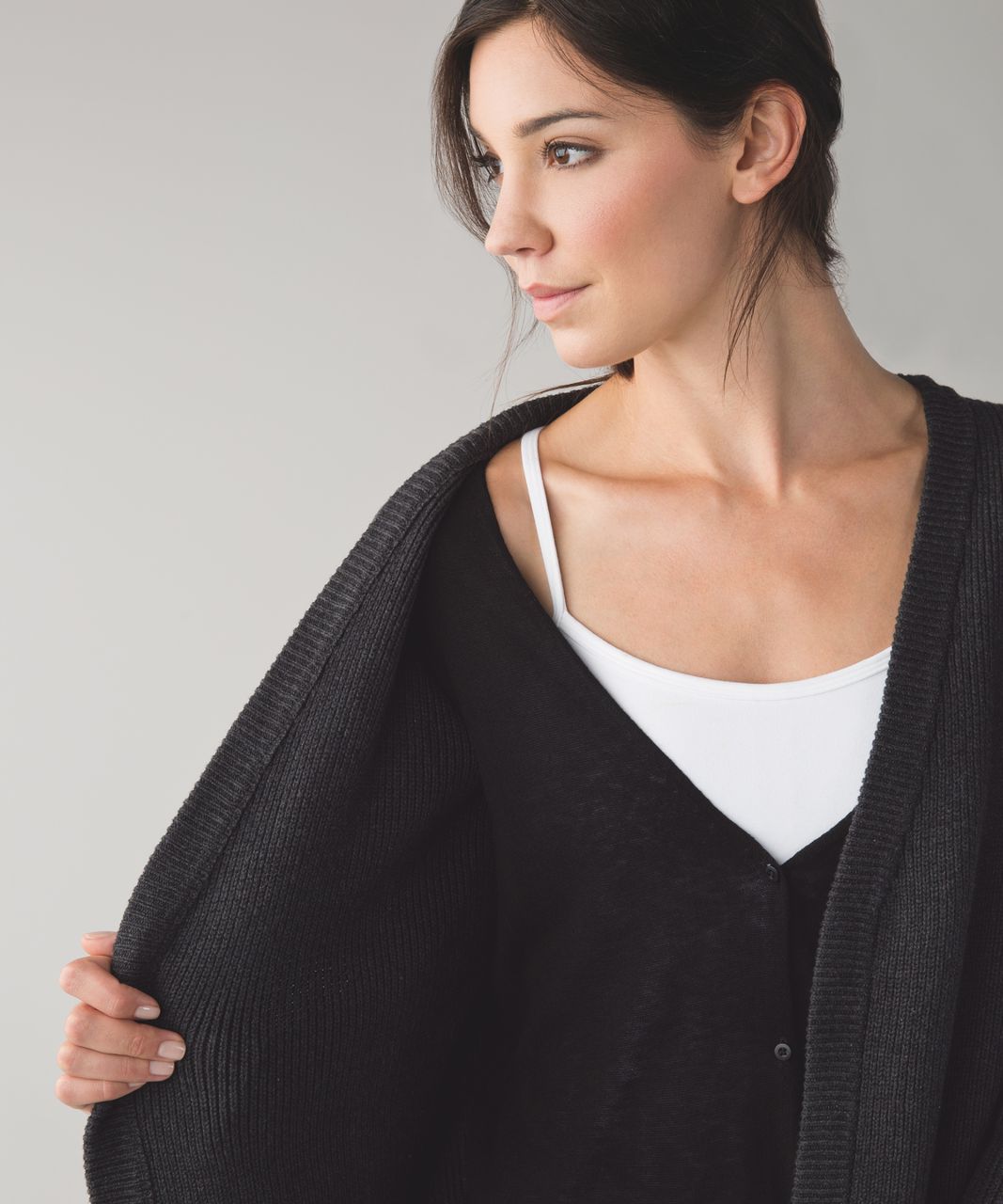 Lululemon Vestigan - Heathered Black /  Black