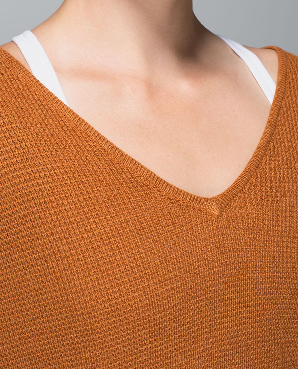 Lululemon The Sweater Life - Heathered Spicy Pumpkin