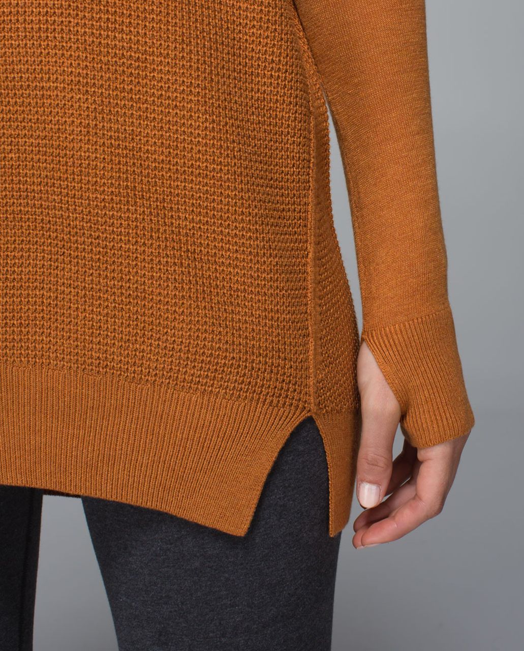 Lululemon The Sweater Life - Heathered Spicy Pumpkin