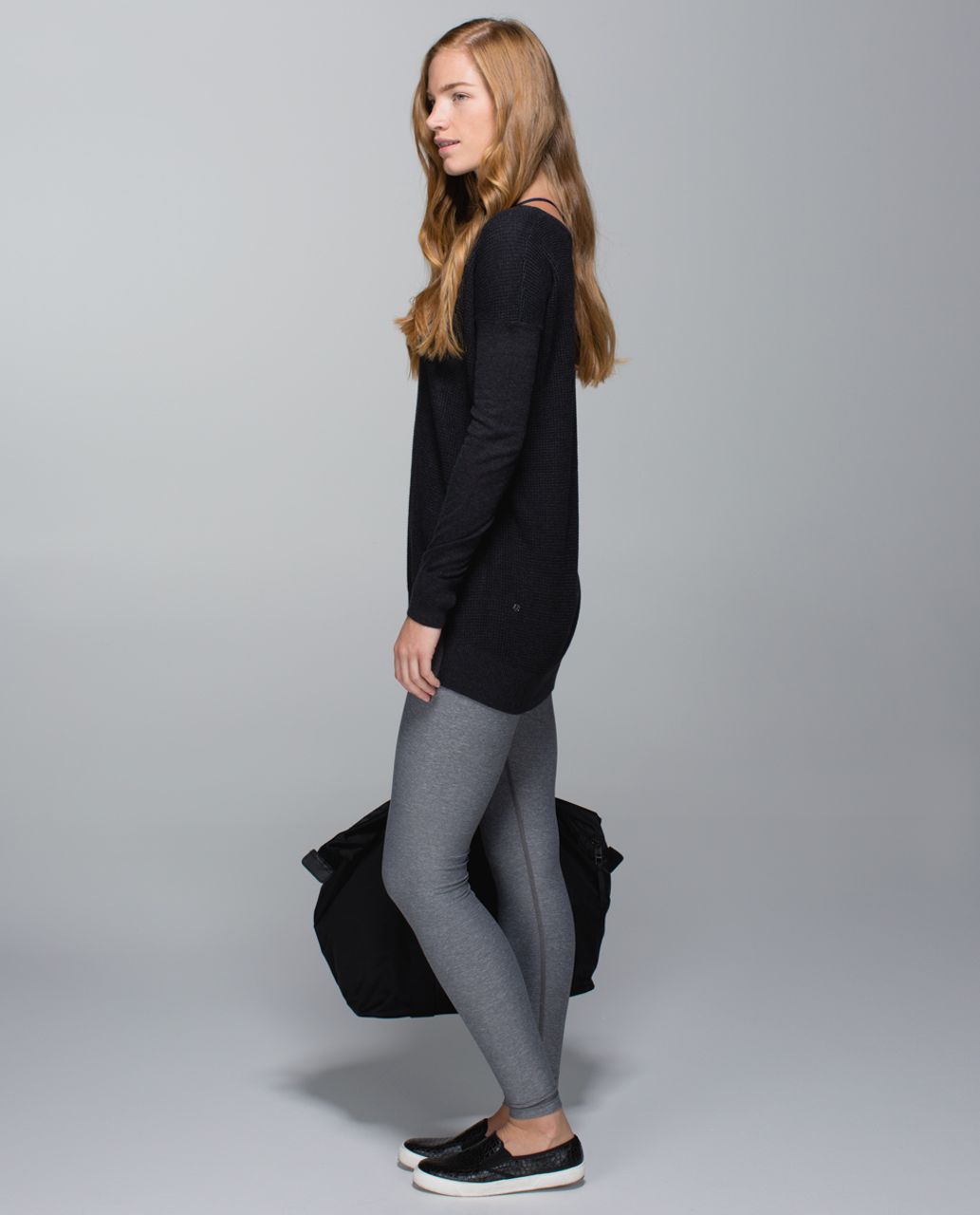 Lululemon The Sweater Life - Heathered Black