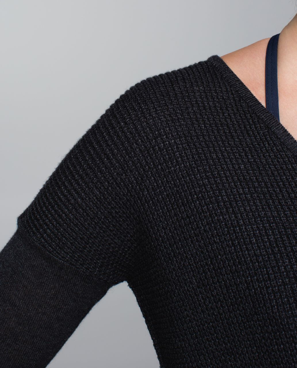 Lululemon The Sweater Life - Heathered Black