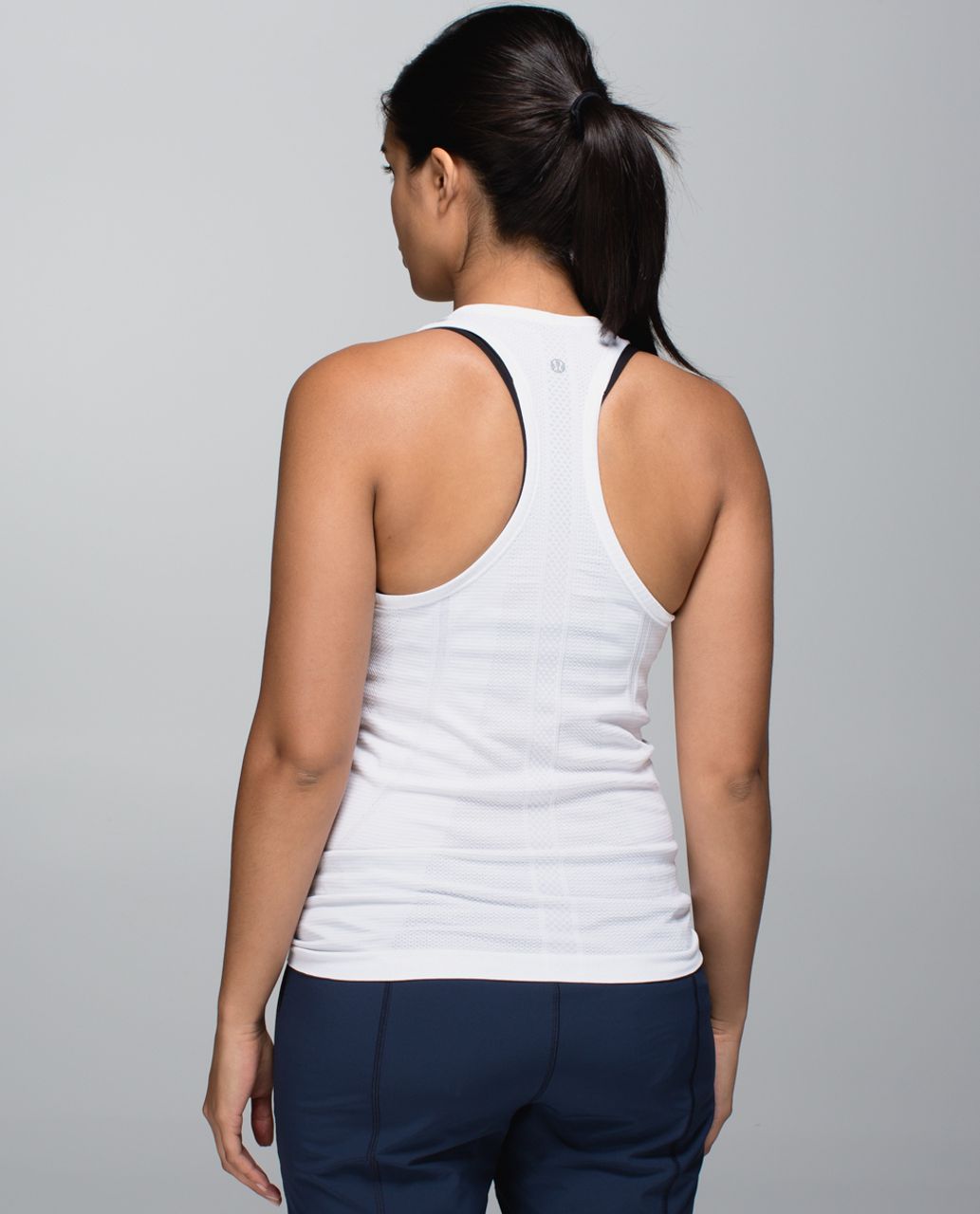 Lululemon Run:  Swiftly Tech Tank - Heathered White