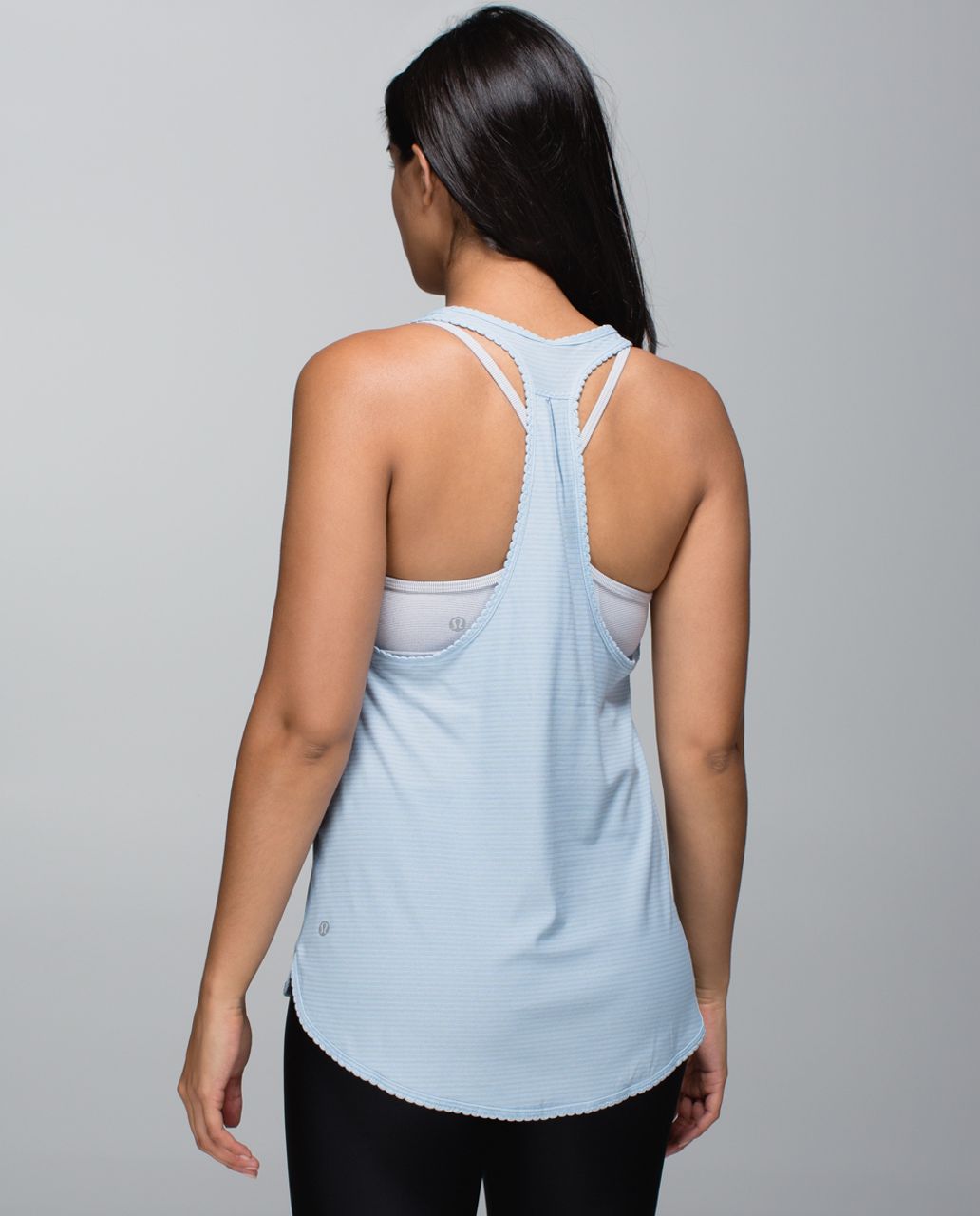 Lululemon 105 F Singlet - Heathered Blue Calm