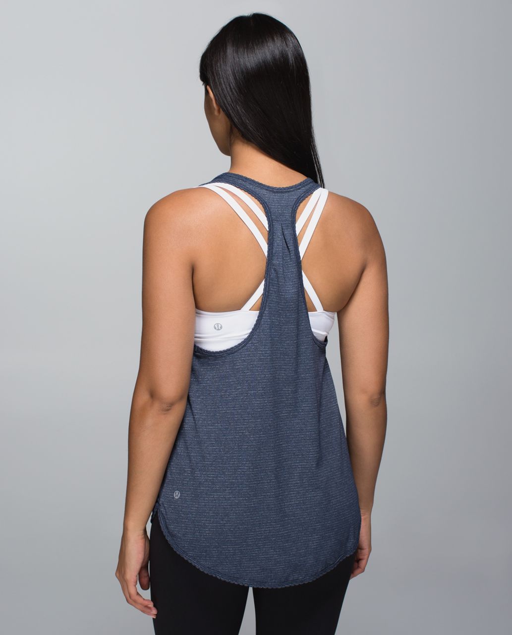 Lululemon 105 F Singlet - Heathered Inkwell