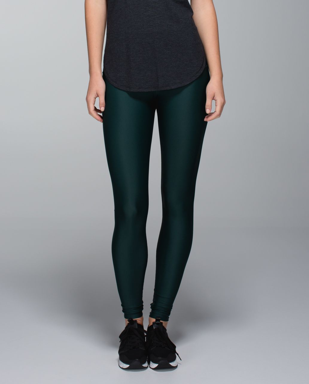 Lululemon Shine Tight (Roll Down) - Fuel Green