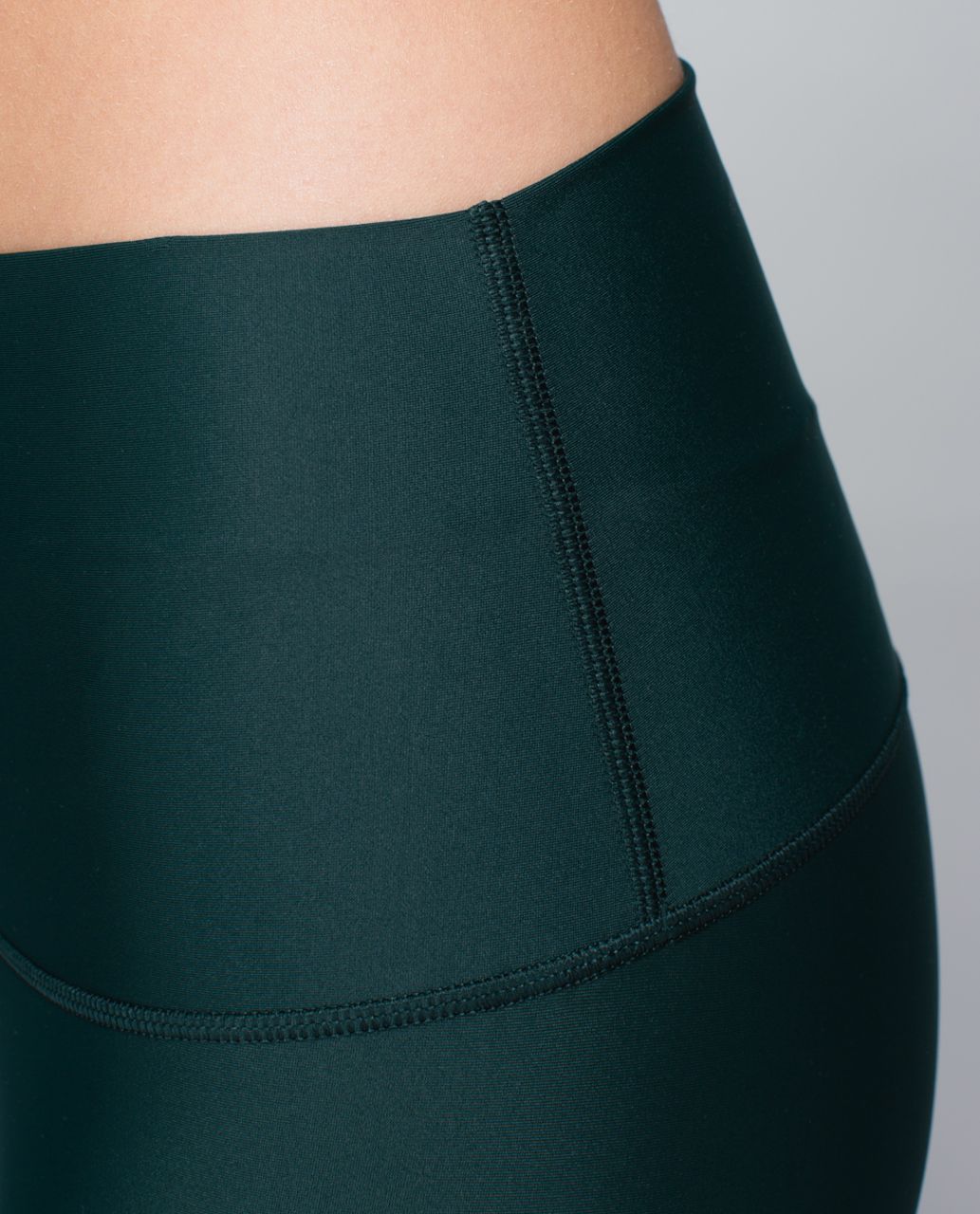 Lululemon Shine Tight (Roll Down) - Fuel Green - lulu fanatics