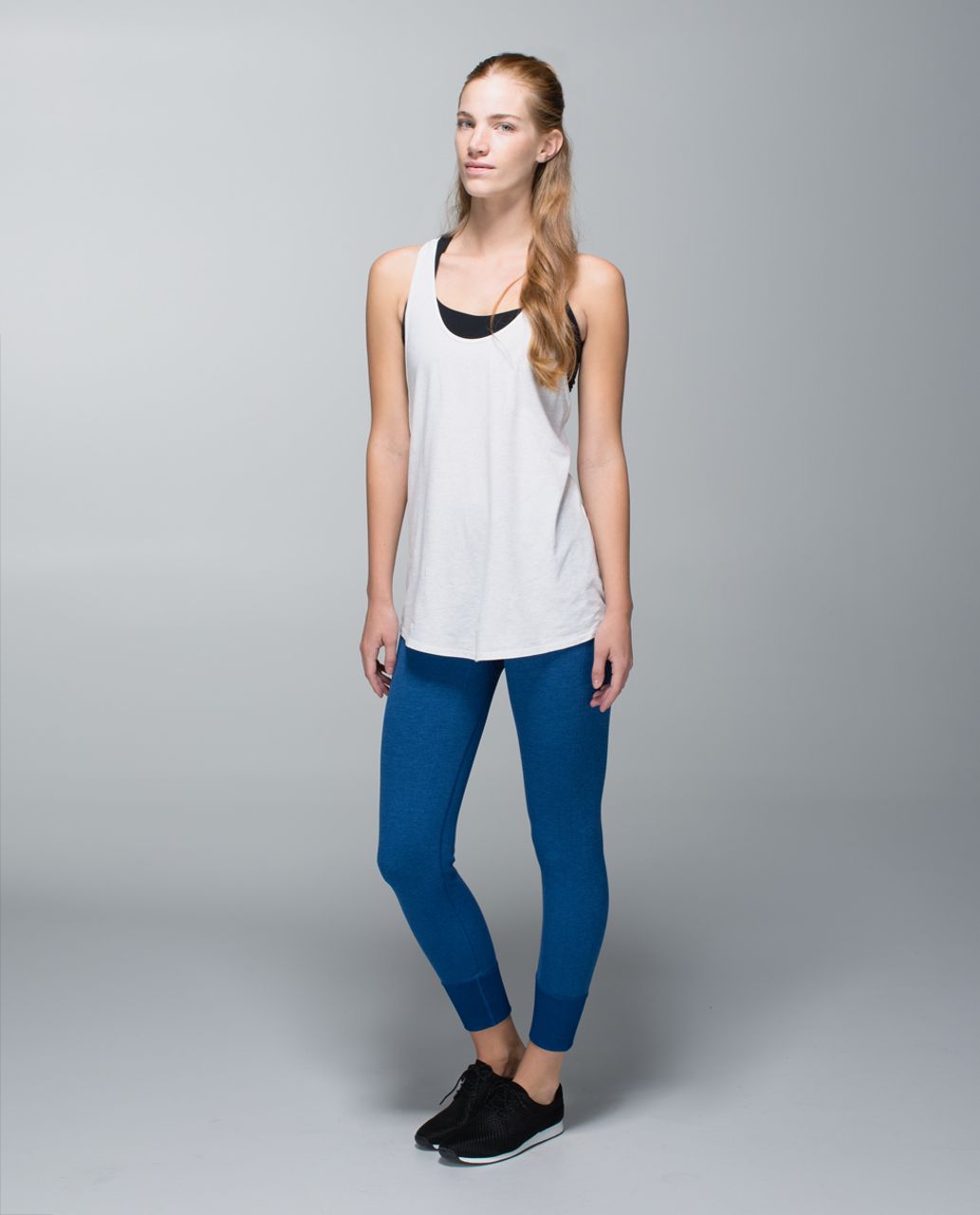 Lululemon Ebb To Street Pant - Heathered Rugged Blue - lulu fanatics