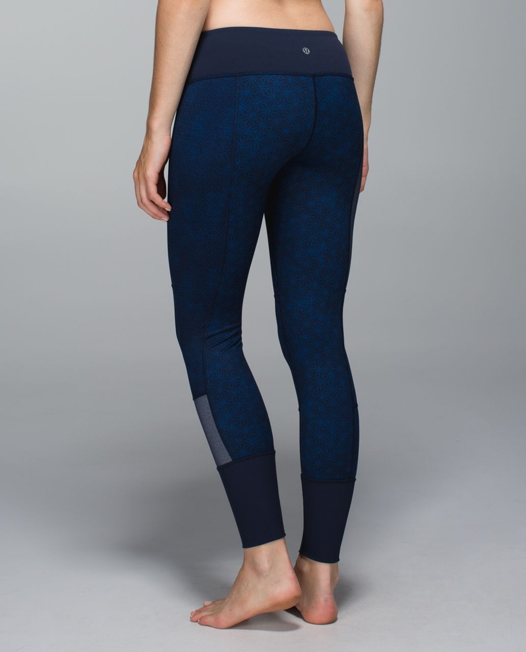 Lululemon Wunder Under Pant *Laser-Cut (Roll Down) - Inkwell - lulu  fanatics