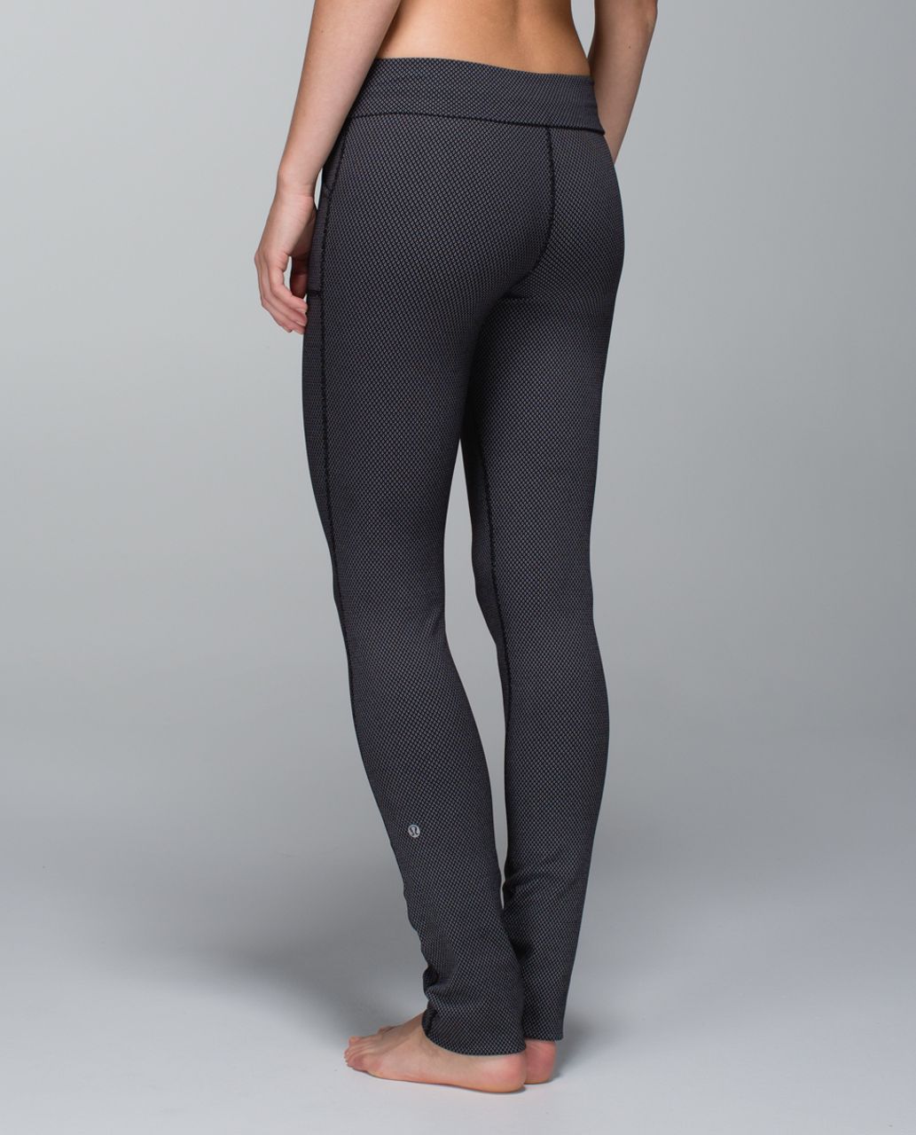 Lululemon Skinny Will Pant (Print) - Diamond Dot Black White