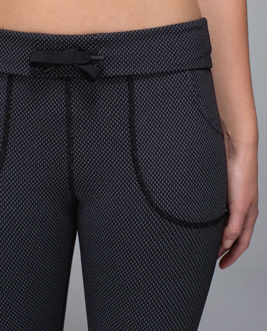 Lululemon Skinny Will Pant (Print) - Diamond Dot Black White