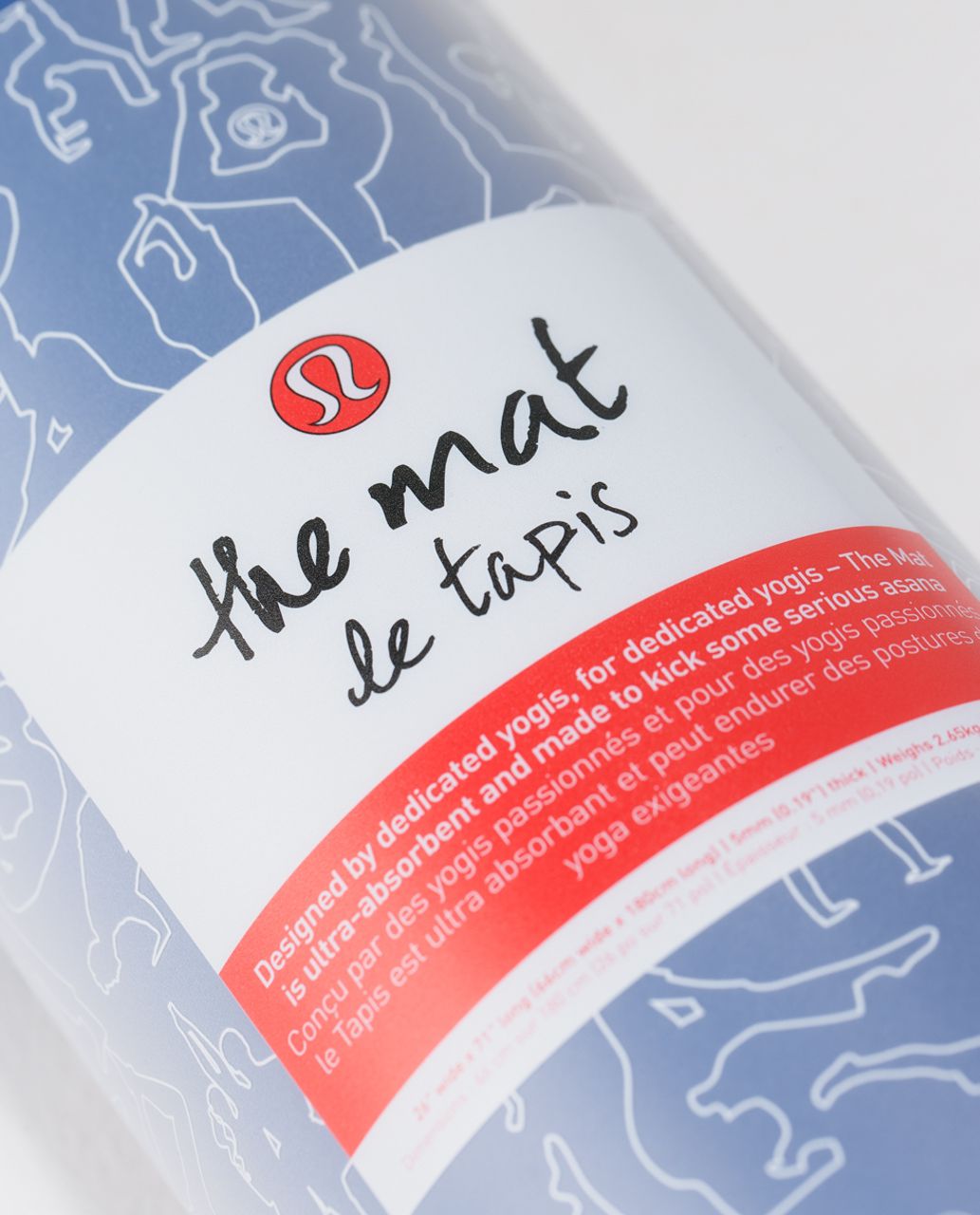 Lululemon The Mat - Lux Indigo / Deep Coal