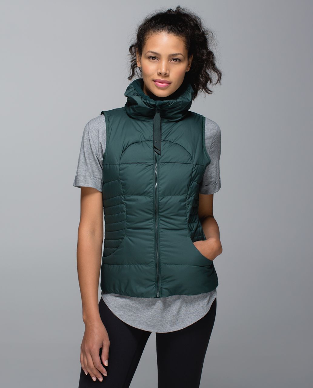 Lululemon Fluffin Awesome Vest - Fuel Green