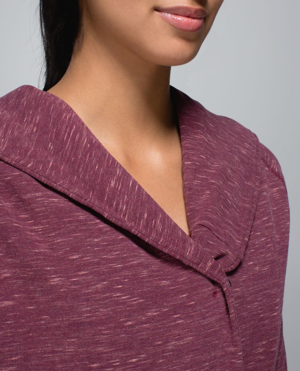 Lululemon Find Your Centre Wrap - Heathered Marled Rust Berry