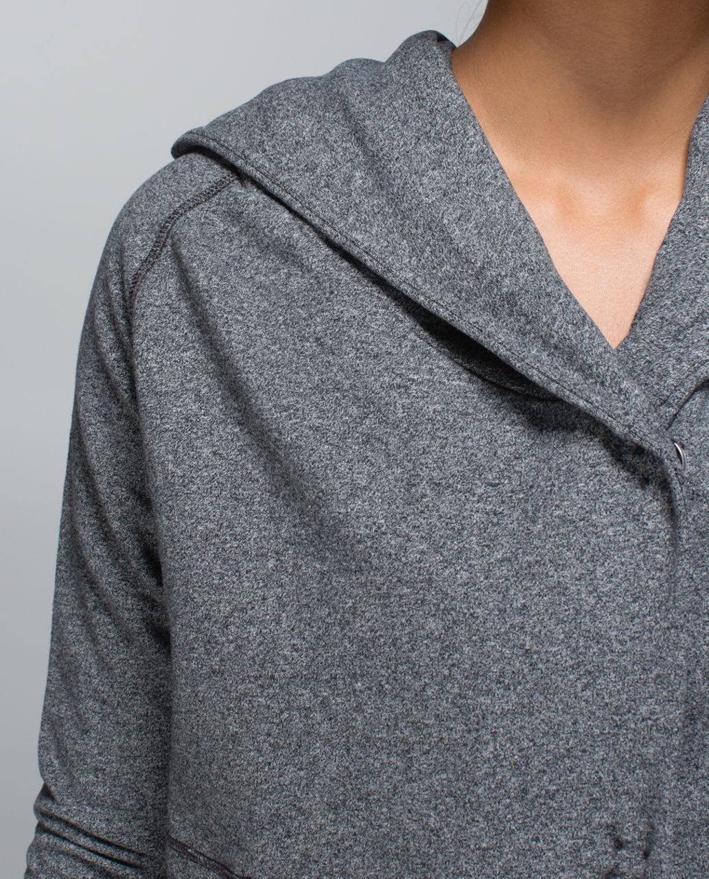 Lululemon Find Your Centre Wrap - Heathered Speckled Black / Black