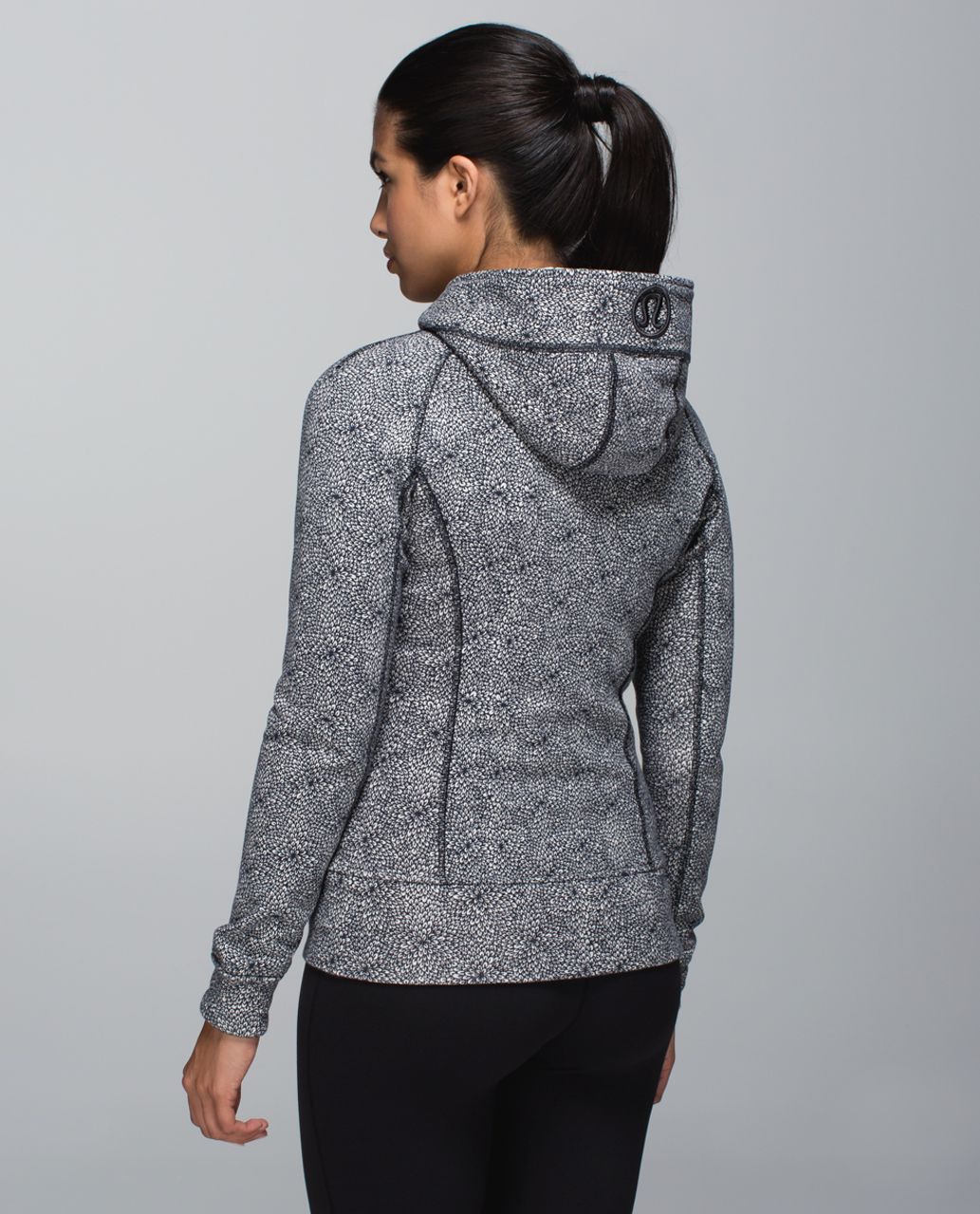 Lululemon Scuba Hoodie *Plush - Heathered Core Black / Black - lulu fanatics