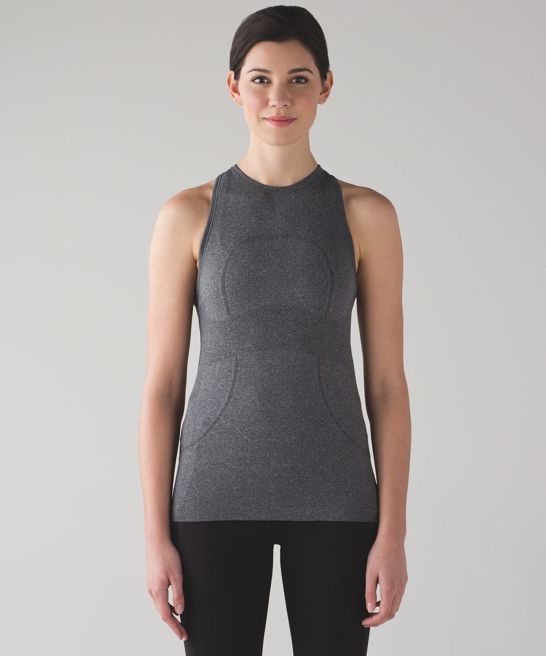 Lululemon Run:  Swiftly Tech Tank - Heathered Black