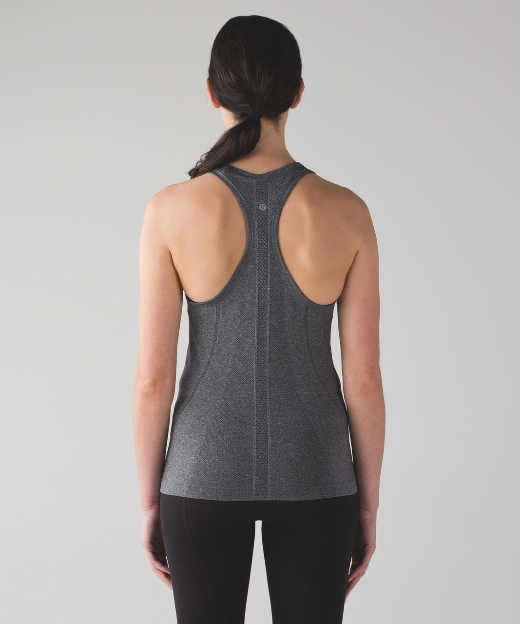 Lululemon Run:  Swiftly Tech Tank - Heathered Black