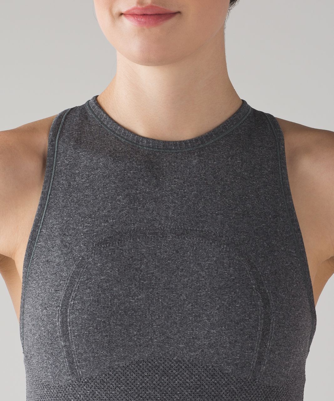 Lululemon Run:  Swiftly Tech Tank - Heathered Black