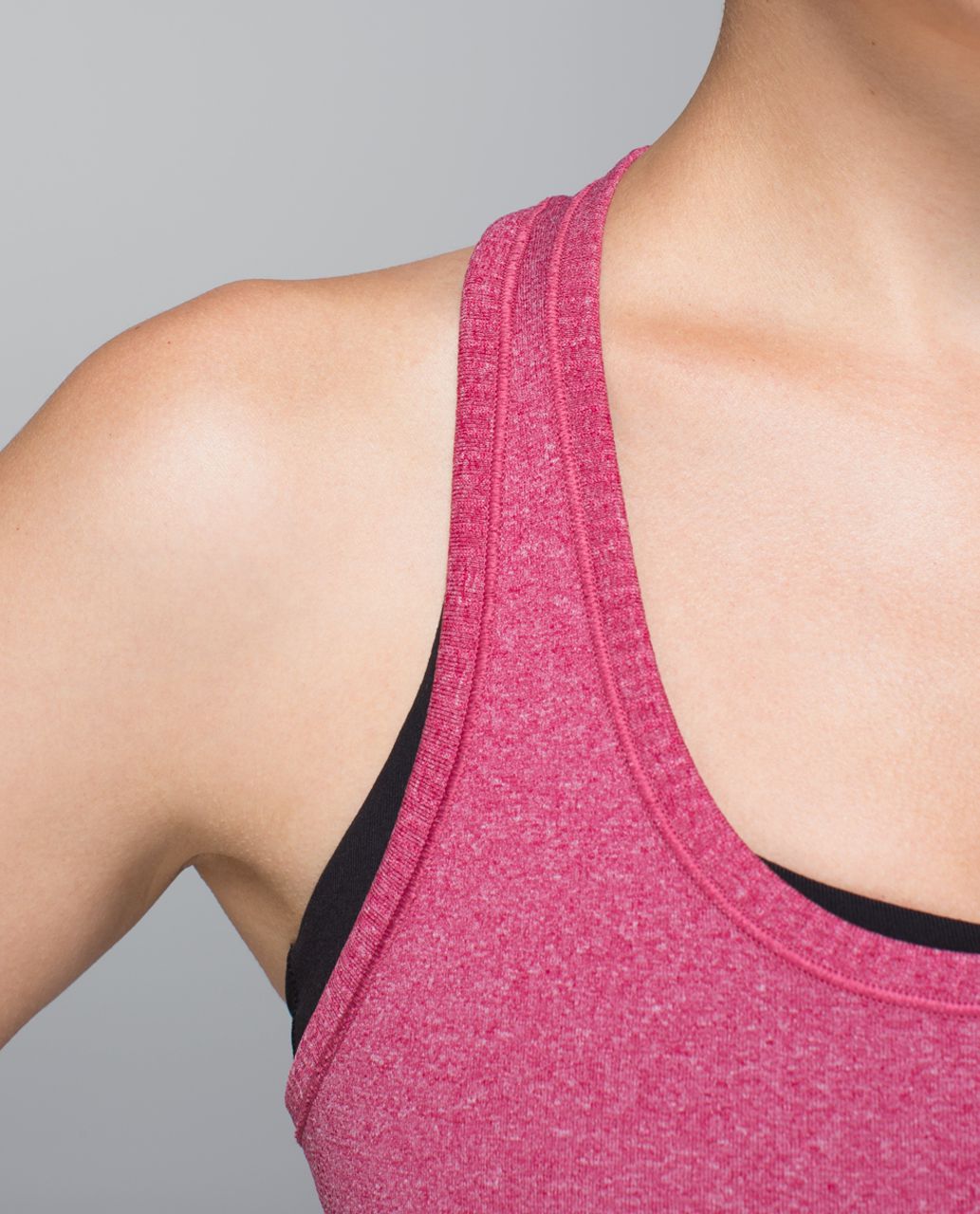 Lululemon Run:  Swiftly Tech Racerback - Heathered Bumble Berry