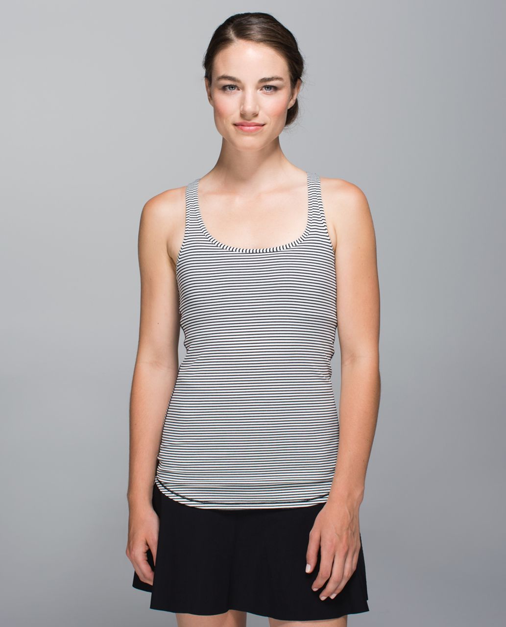 Lululemon Refresh Racer Tank - Hyper Stripe Black Ghost