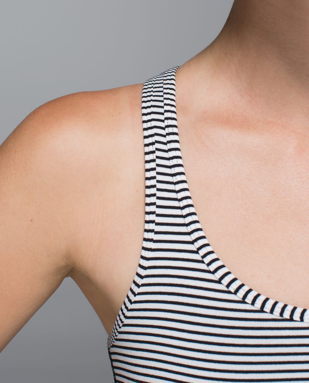 Lululemon Refresh Racer Tank - Hyper Stripe Black Ghost