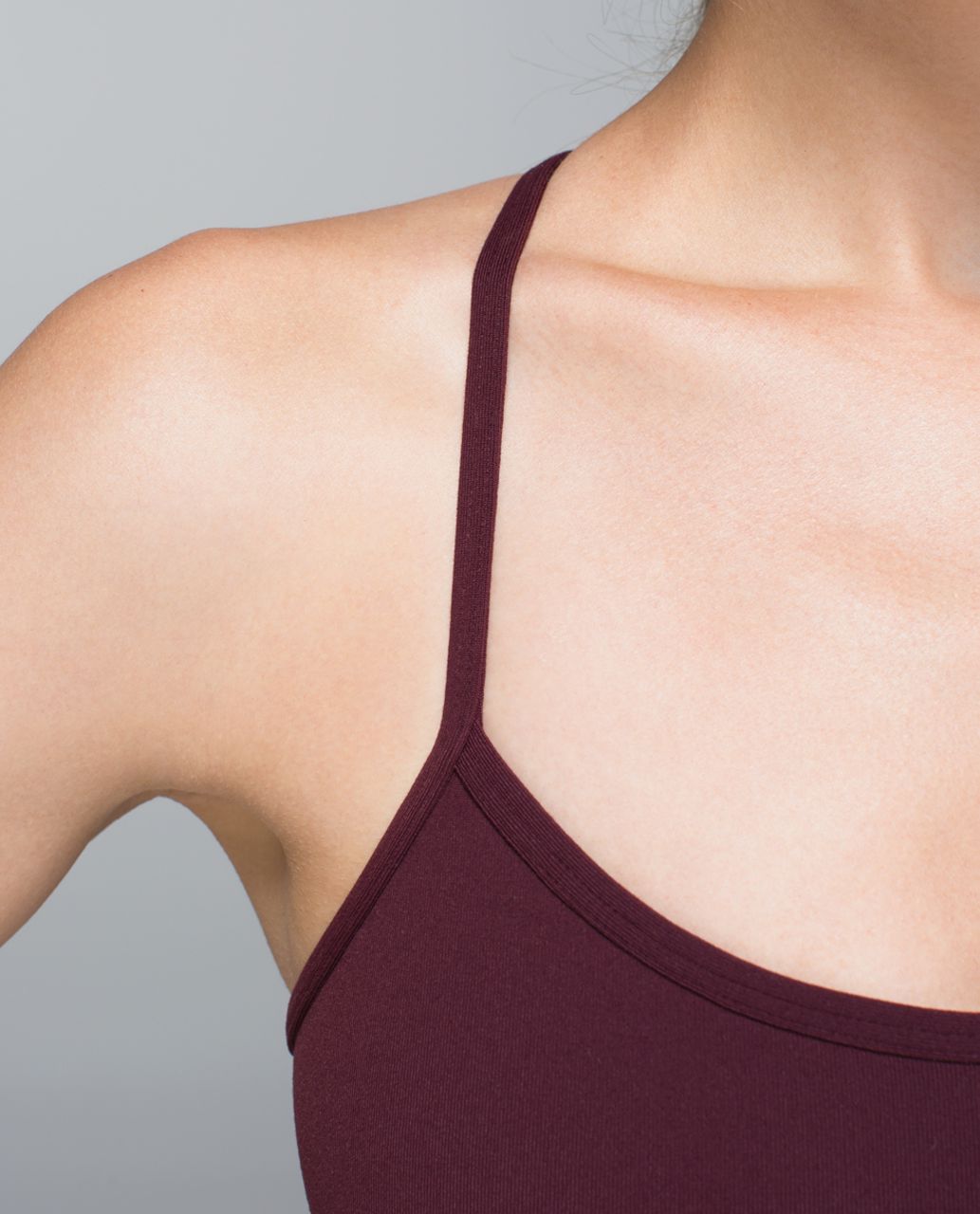 Lululemon Power Y Tank *Luon - Bordeaux Drama