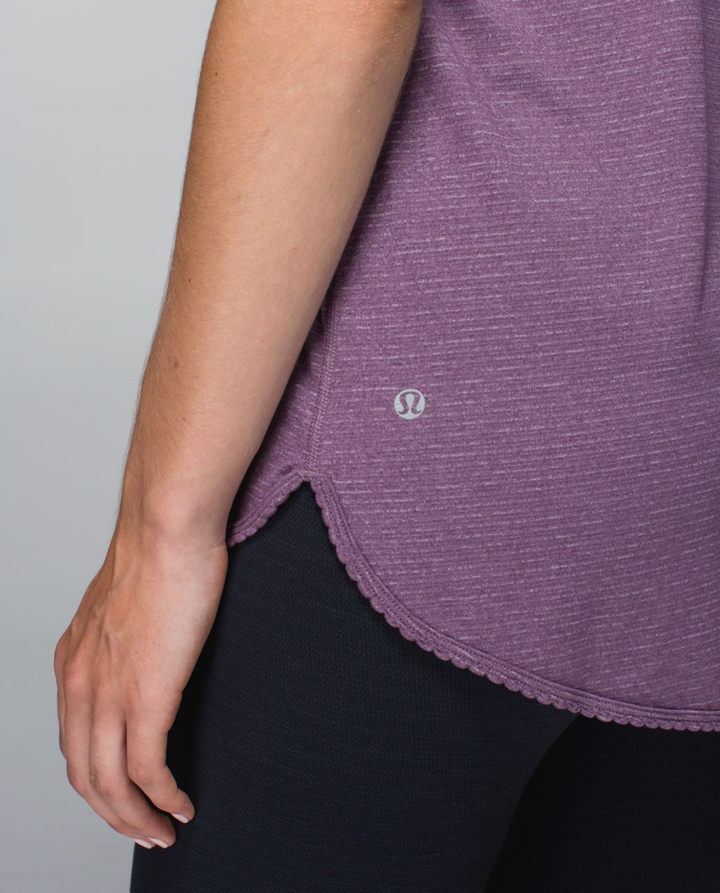 Lululemon 105 F Singlet - Heathered Purple Fog