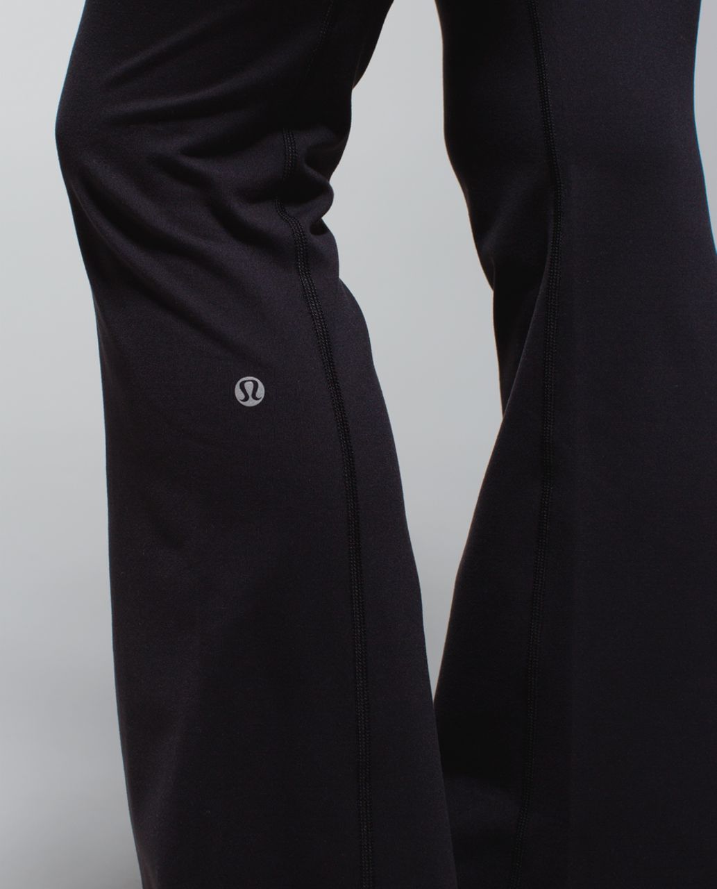 Lululemon Groove Pant *Full-On Luon (Regular) - Black / Fa14 Quilt 2 / Sashico Cross Inkwell Rugged Blue