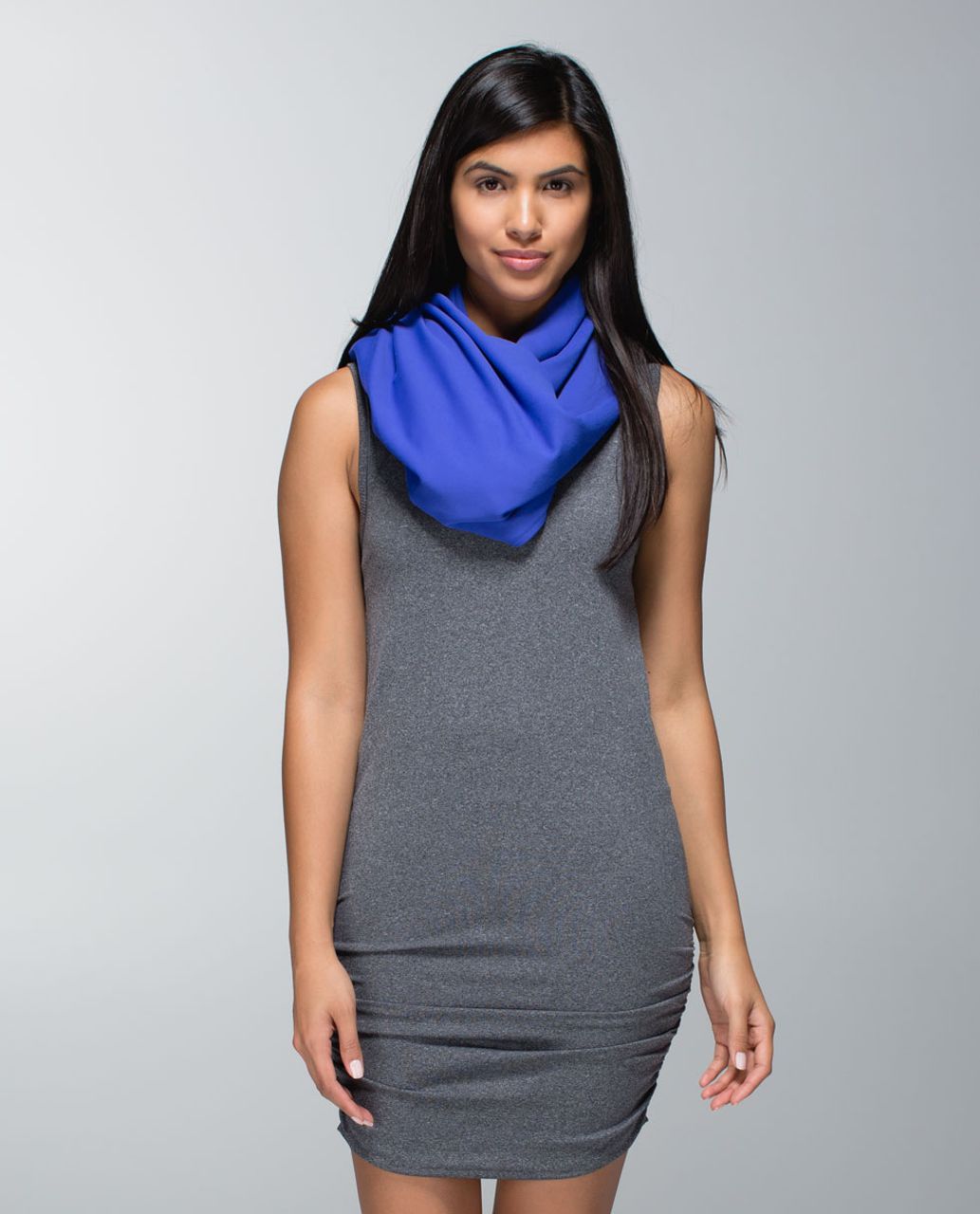 Lululemon Vinyasa Scarf *Rulu - Pigment Blue / 1/8 Stripe Pigment Blue White