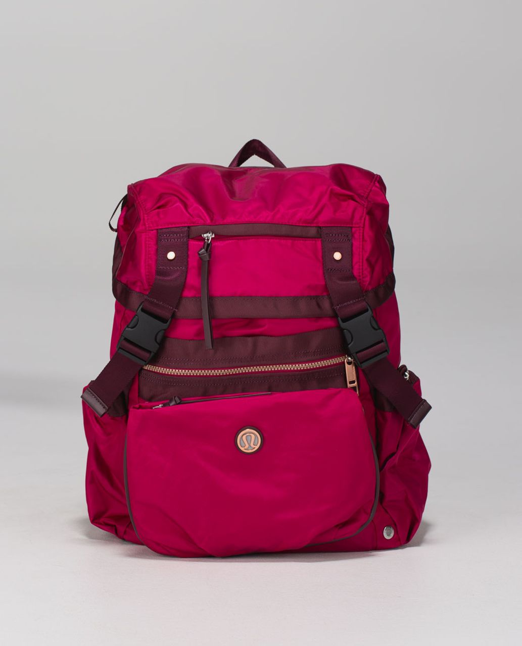 Lululemon Travelling Yogini Rucksack - Bumble Berry / Bordeaux Drama