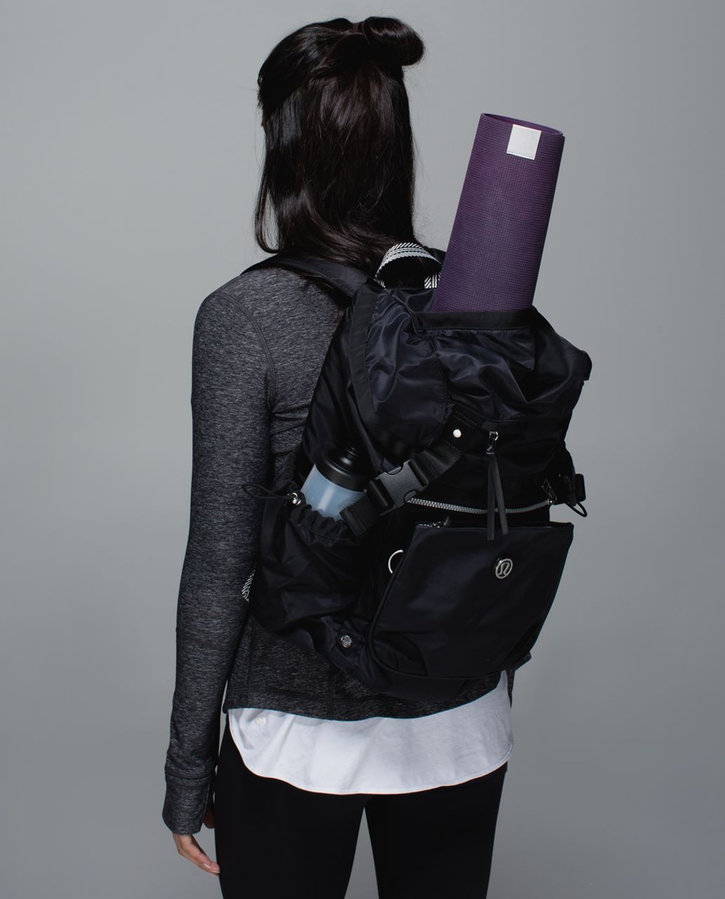 Lululemon Travelling Yogini Rucksack - Black (Second Release)