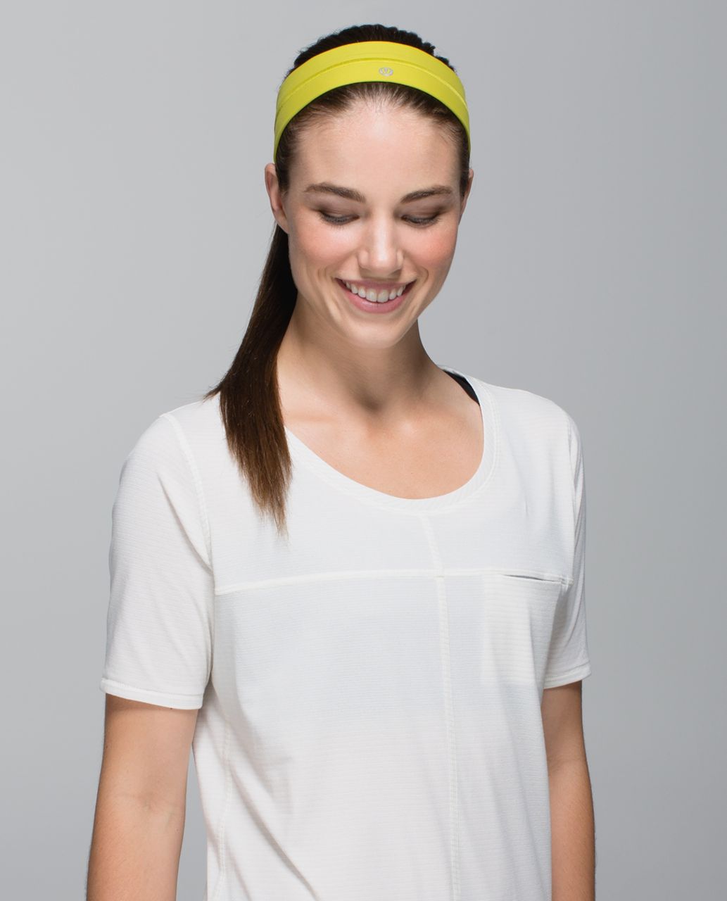 Lululemon Fly Away Tamer Headband - Almost Pear