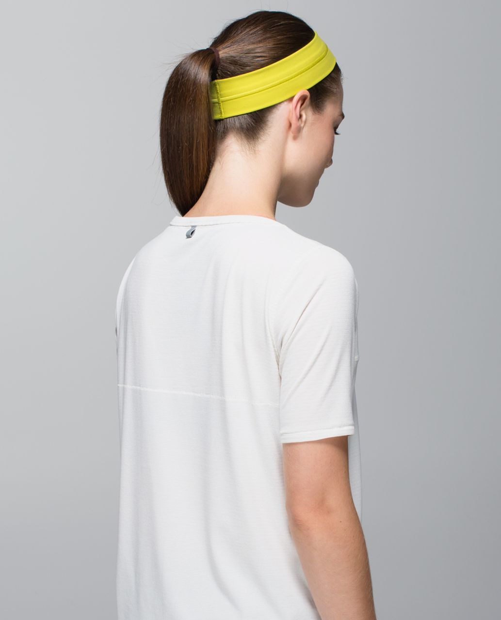 Lululemon Fly Away Tamer Headband - Almost Pear