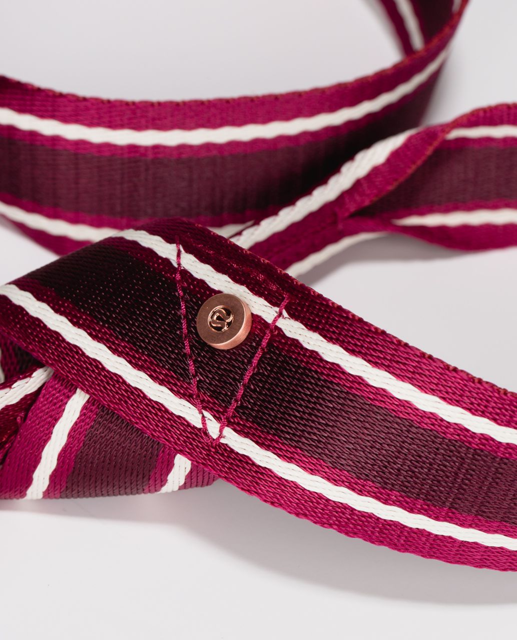 Lululemon Loop It Up Mat Strap - Bumble Berry / Ghost / Bordeaux Drama