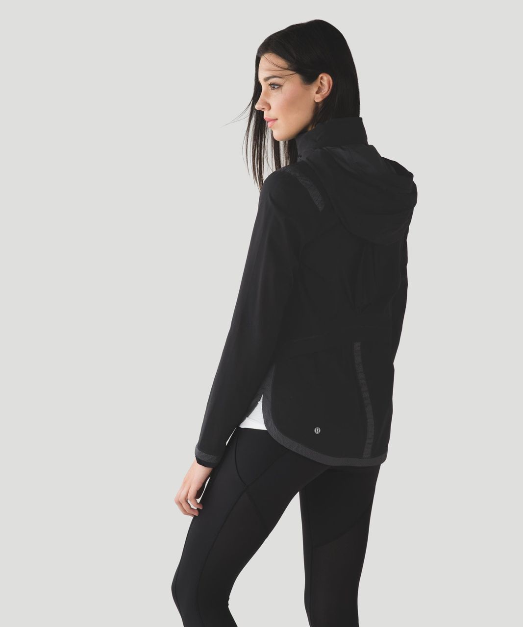 Lululemon Rain Runner Jacket - Black - lulu fanatics