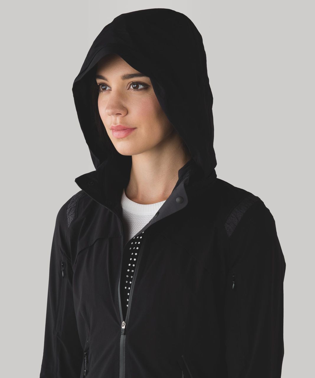 Lululemon Rain Runner Jacket - Black - lulu fanatics