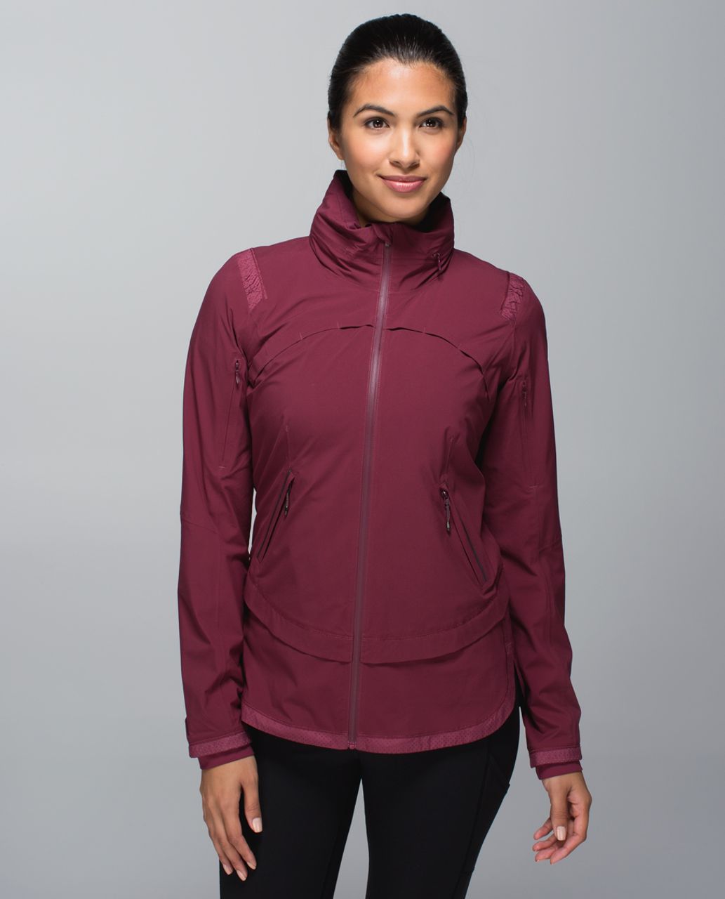 Lululemon Rain Runner Jacket - Rust Berry