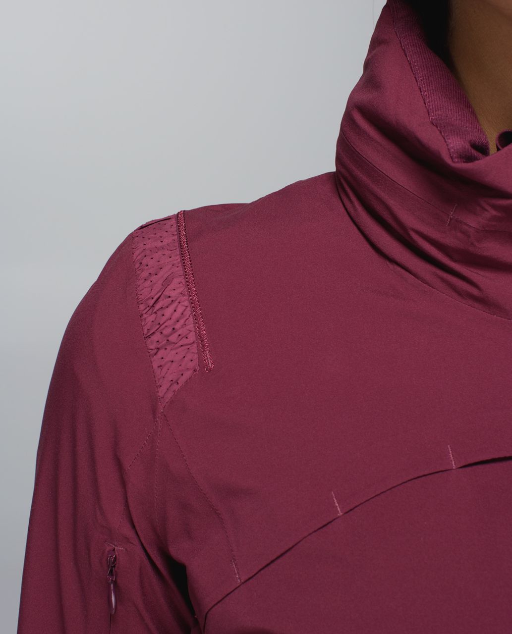 Lululemon Rain Runner Jacket - Rust Berry