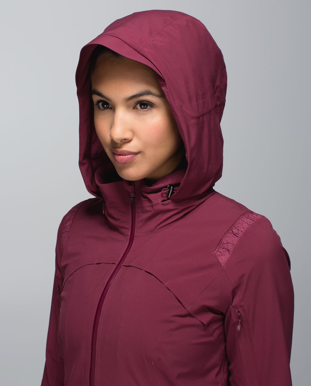 Lululemon Rain Runner Jacket - Rust Berry